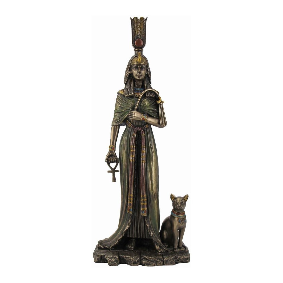 Home Statuetten und Figuren Signes Grimalt Ägyptische Königin-Nefertitis Gold
