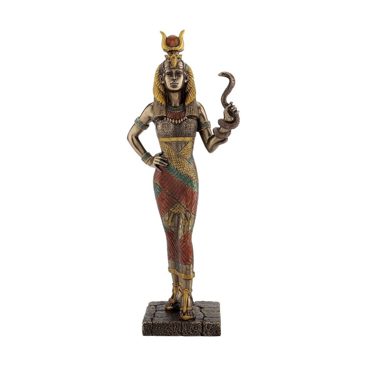 Home Statuetten und Figuren Signes Grimalt Hathor-Ägyptische Göttin Gold