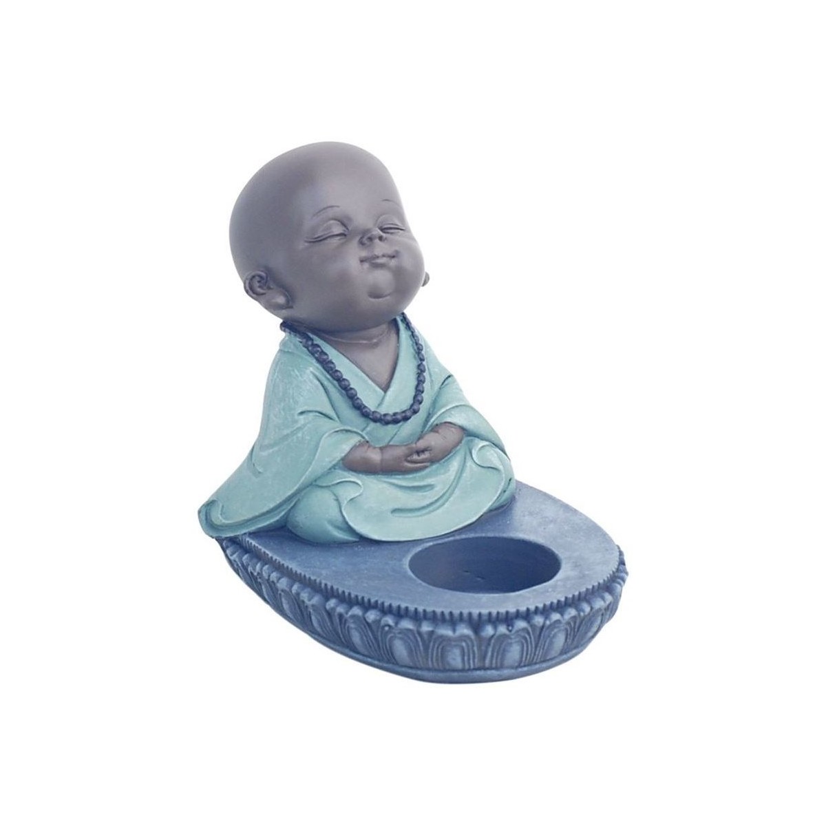 Home Statuetten und Figuren Signes Grimalt Buddha T-Lite Blau