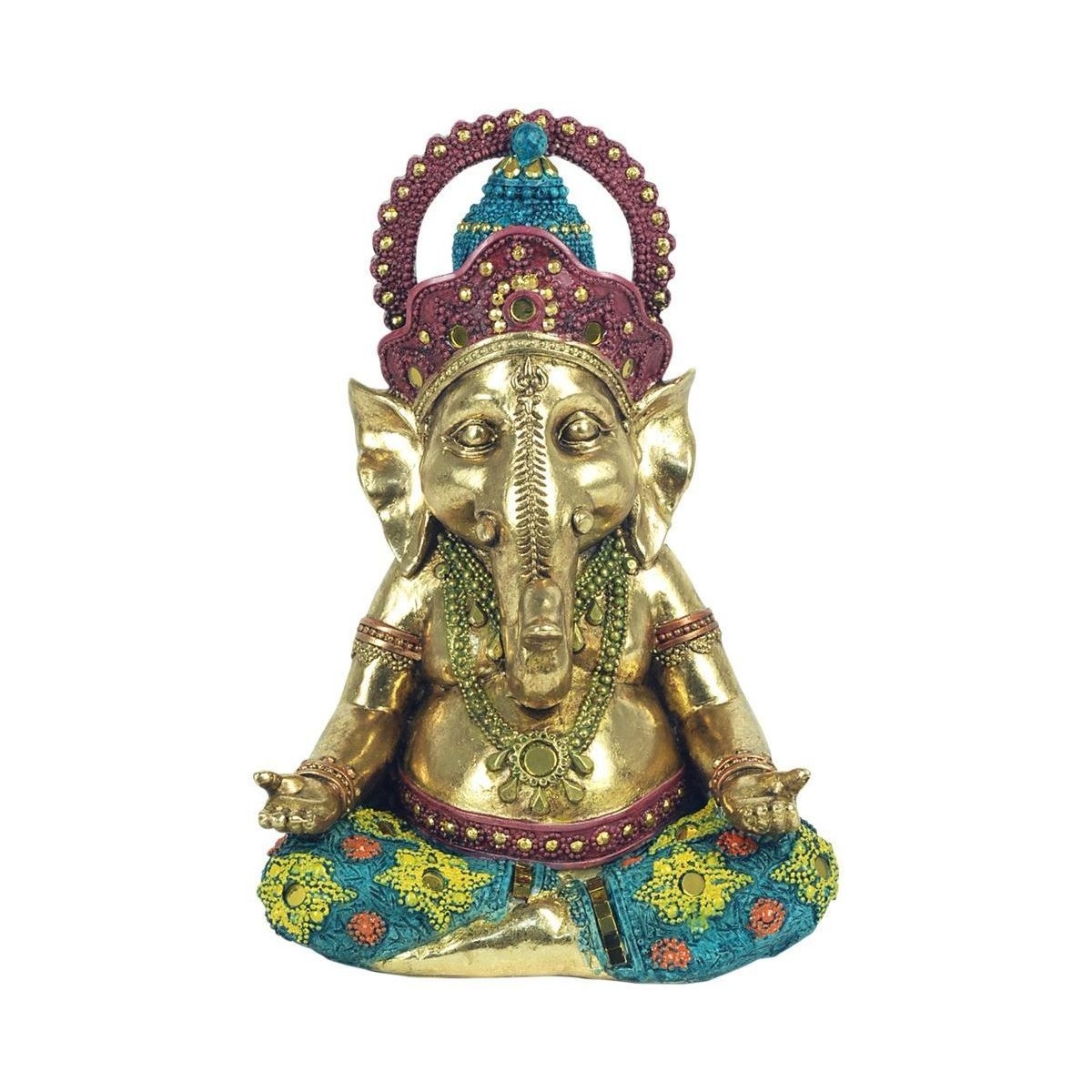 Home Statuetten und Figuren Signes Grimalt Ganesha Yoga Figur Gold