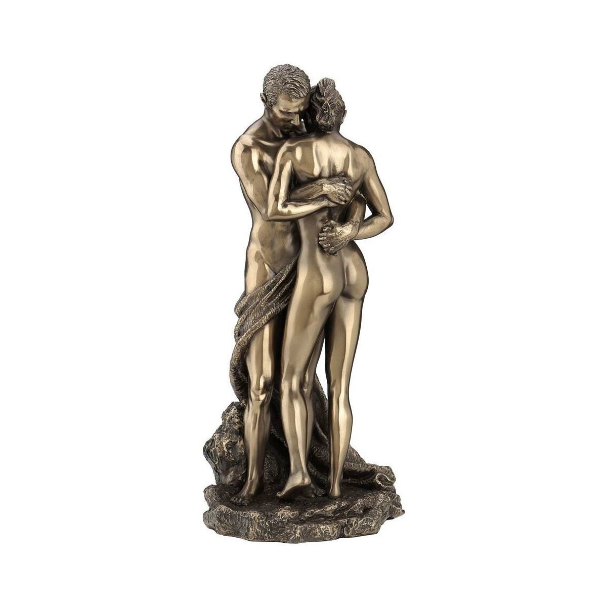 Home Statuetten und Figuren Signes Grimalt Das Liebhaber-Bronze-Finish Braun