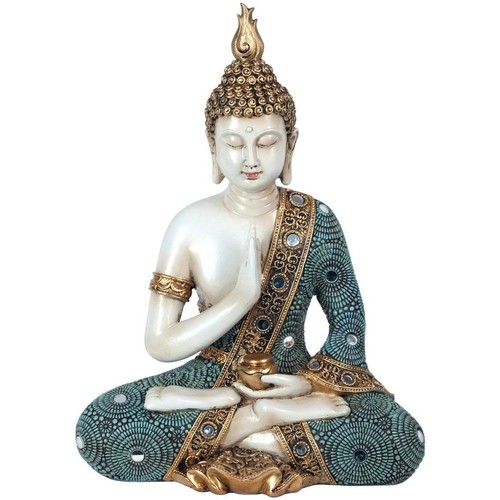 Home Statuetten und Figuren Signes Grimalt Sitzender Buddha Blau