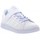 Schuhe Kinder Sneaker Low adidas Originals Grand Court C Weiß, Rosa, Türkisfarbig
