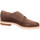 Schuhe Damen Derby-Schuhe & Richelieu Luca Grossi Premium F569M-grigio Braun