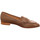 Schuhe Damen Slipper Luca Grossi Premium 2117M-taupe Braun