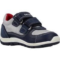 Schuhe Jungen Sneaker Low Geox B SHAAX B.A Blau