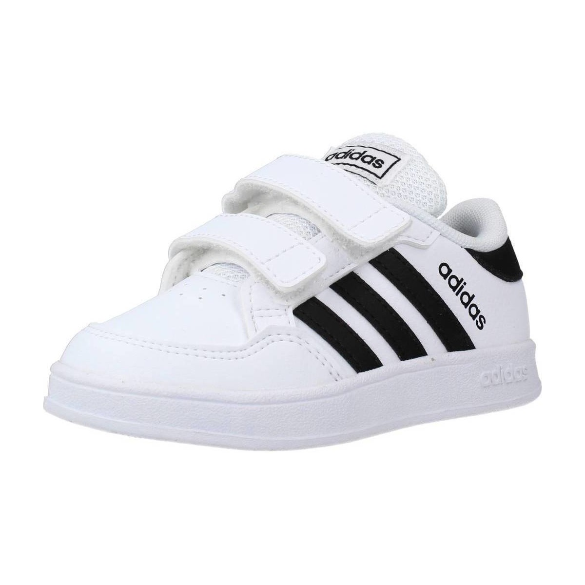 Schuhe Jungen Sneaker Low adidas Originals BREAKNET I Weiss