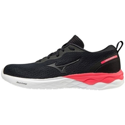 Schuhe Damen Laufschuhe Mizuno Wave Revolt Rot, Schwarz, Weiß