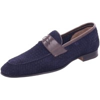 Schuhe Herren Slipper Calpierre Slipper 2317-blu blau