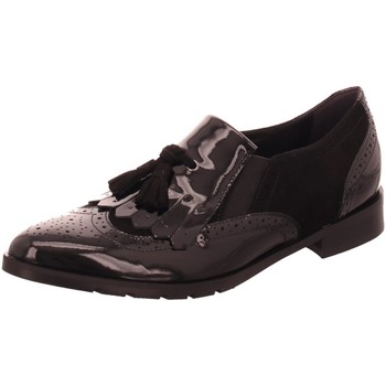 Schuhe Damen Slipper Luca Grossi Slipper B701M-nero/nero schwarz