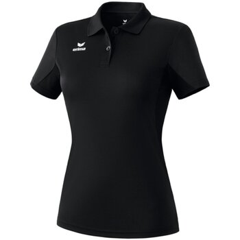 Kleidung Damen T-Shirts & Poloshirts Erima Sport functional polo shirt 211359 950 Schwarz