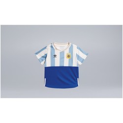 Kleidung Jungen T-Shirts adidas Originals Sport Football T-Shirt Kids Blau CD8035 Blau