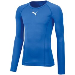 Kleidung Herren Langarmshirts Puma Sport LIGA Baselayer LS Funktionsshirt 655920 002 Blau