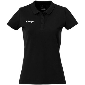 Kleidung Damen T-Shirts & Poloshirts Kempa Sport POLO SHIRT WOMEN 2002347 06 Schwarz