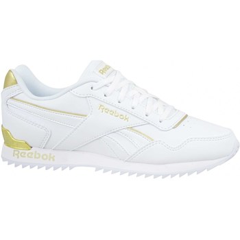 Schuhe Damen Sneaker Low Reebok Sport Royal Glide Ripple Clip Weiß, Golden