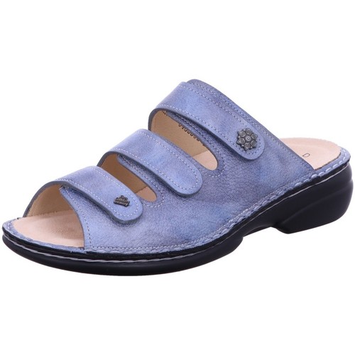 Schuhe Damen Pantoletten / Clogs Finn Comfort Pantoletten MENORCA-S C 82564-705124 Blau