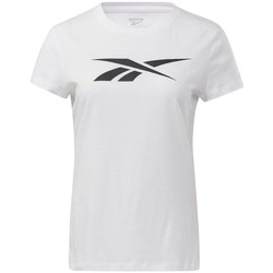 Kleidung Damen T-Shirts Reebok Sport Training Essentials Vector Graphic Weiss