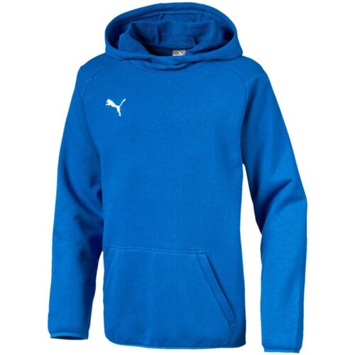 Kleidung Jungen Sweatshirts Puma Sport LIGA Casuals Hoody Jr 655636 002 Blau