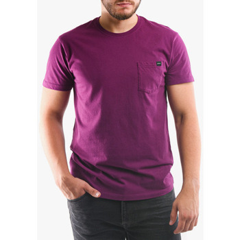 Kleidung Herren T-Shirts & Poloshirts Edwin T-shirt avec poche violet
