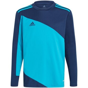 Kleidung Jungen T-Shirts & Poloshirts Adidas Sportswear Sport Squadra 21 Torwarttrikot GN6947 Blau