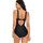 Kleidung Damen Badeanzug Lascana 1-teiliger Badeanzug Raffon noir Schwarz