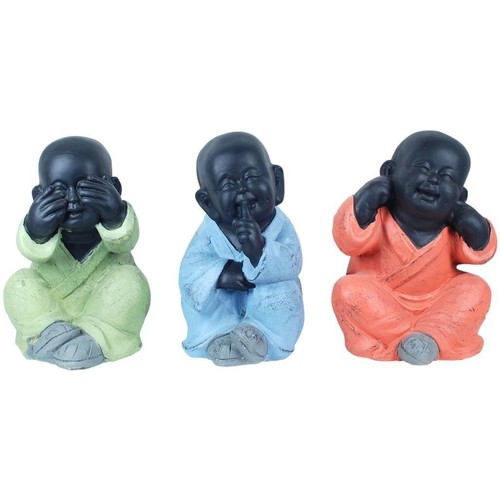 Home Statuetten und Figuren Signes Grimalt Buddha Set 3 Einheiten Multicolor