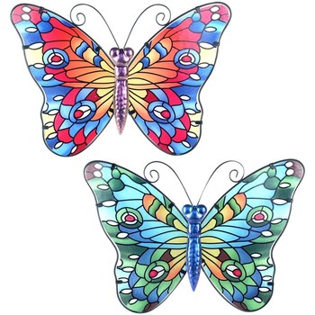 Home Statuetten und Figuren Signes Grimalt Schmetterling 2 Verschiedene Multicolor