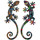 Home Statuetten und Figuren Signes Grimalt Eidechse Set 2 Einheiten Multicolor
