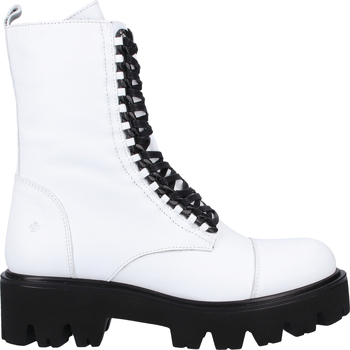 Schuhe Damen Boots Ilc C40-3660-02 Stiefelette Weiss