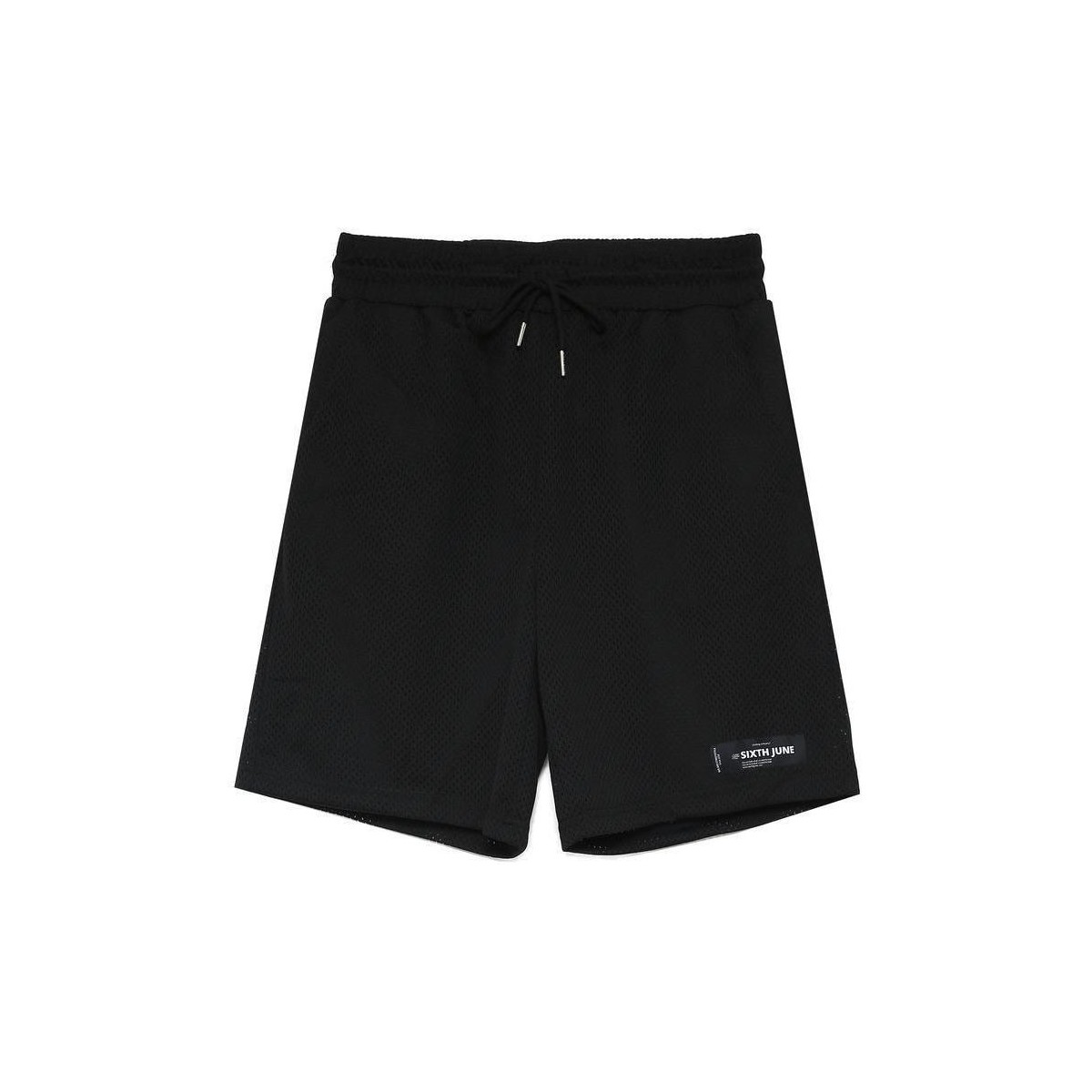 Kleidung Herren Shorts / Bermudas Sixth June Short  Mesh Logo Schwarz