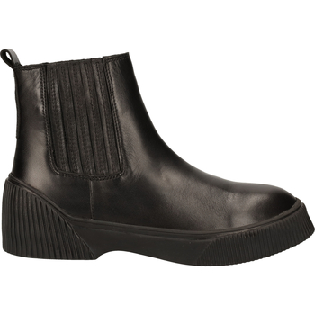 Schuhe Damen Boots Shabbies Amsterdam Stiefelette Schwarz