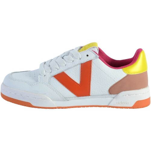 Schuhe Damen Sneaker Low Victoria 160500 Orange