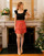 Kleidung Damen Röcke Céleste AZALEE Rot / Multicolor