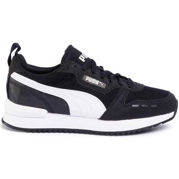 Schuhe Kinder Sneaker Low Puma R78 JR Weiß, Schwarz