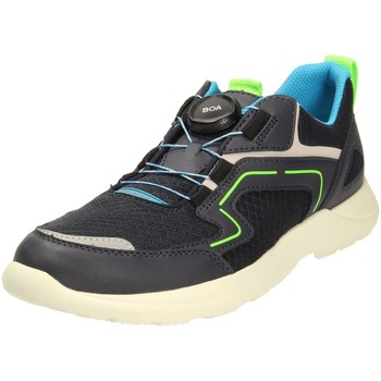 Schuhe Jungen Sneaker Superfit Low Schuh Textil \ RUSH 1-000210-8000 Blau
