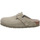 Schuhe Herren Pantoletten / Clogs Birkenstock Offene Boston Suede Leather 1019108 Grün