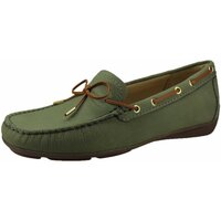 Schuhe Damen Bootsschuhe Wirth Schnuerschuhe khaki-cognac 35172/242.661-21 oliv