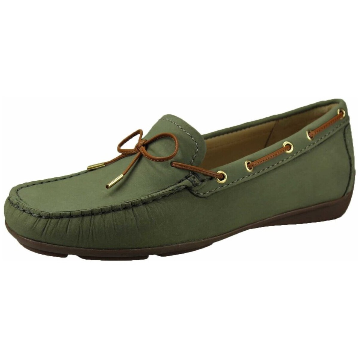 Schuhe Damen Bootsschuhe Wirth Schnuerschuhe 35172-21 Grün