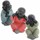 Home Statuetten und Figuren Signes Grimalt Buddha Sieht By Sigris Hört By Sigris Spricht Nicht Set 3U Multicolor