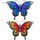 Home Statuetten und Figuren Signes Grimalt Schmetterling Set 2U Multicolor
