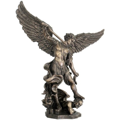 Home Statuetten und Figuren Signes Grimalt Heiliger Michael Auf Dämon Gold