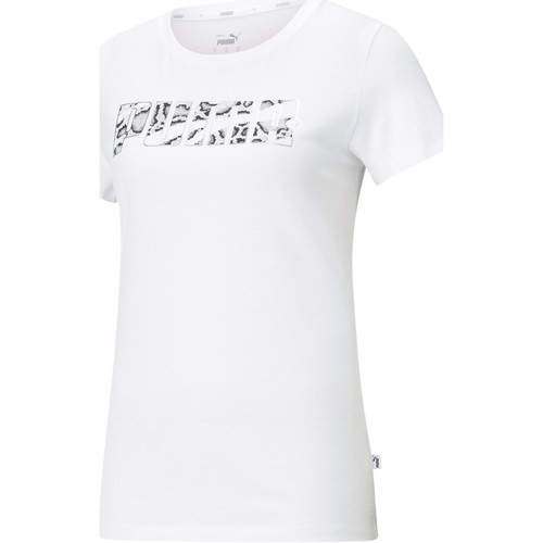 Kleidung Damen T-Shirts Puma 585736 Weiss