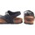 Schuhe Damen Multisportschuhe Interbios Damensandale INTER BIOS 7162 schwarz Schwarz