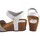 Schuhe Damen Multisportschuhe Interbios Damensandale INTER BIOS 5649 schw.grau Grau