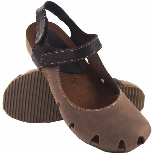 Interbios INTER BIOS 5326 taupe Damenschuh Braun