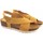 Schuhe Damen Multisportschuhe Interbios Lady Sandale INTER BIOS 5656 Senf 90568 Gelb