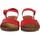 Schuhe Damen Multisportschuhe Interbios Damensandale INTER BIOS 4458 rot 90554 Rot