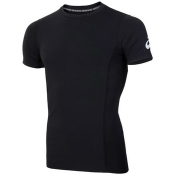 Kleidung Herren T-Shirts Asics Spiral Top T-shirt Schwarz