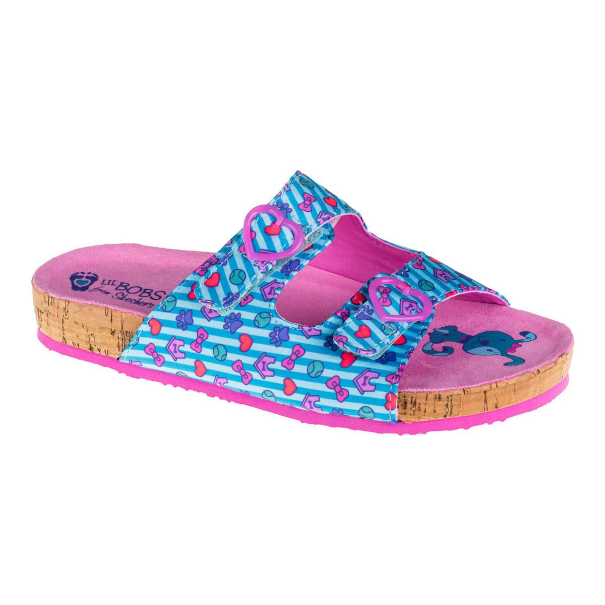 Schuhe Mädchen Hausschuhe Skechers Granola Blau