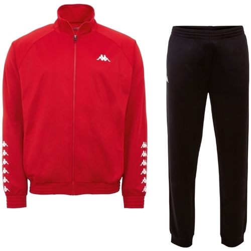 Kleidung Herren Jogginganzüge Kappa Till Training Suit Rot